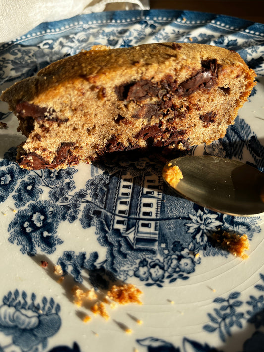 Quatre-quarts au sarrasin & chocolat sans gluten