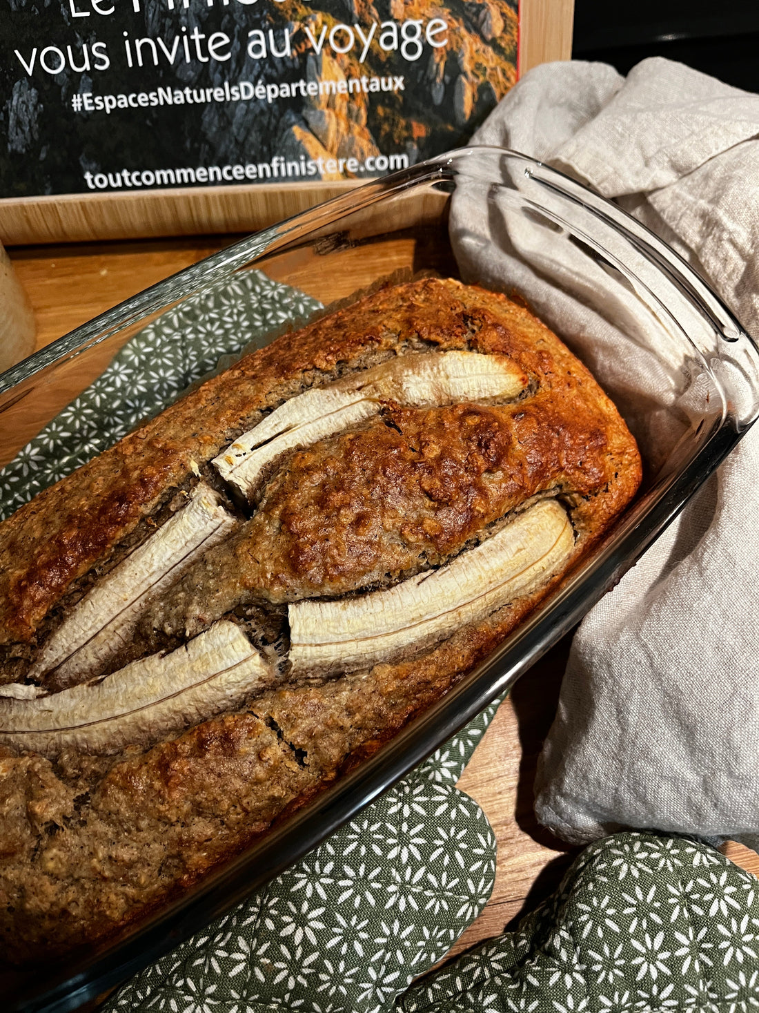 Banana bread au sarrasin & purée d’amandes