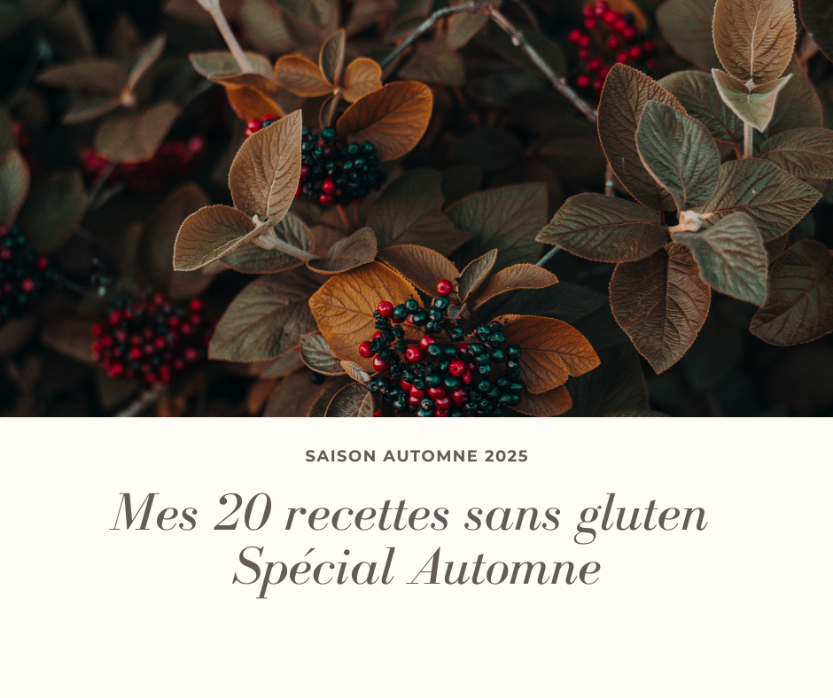 🍁 Pack 20 recettes sans gluten faciles à faire Spécial Automne