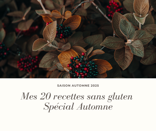 🍁 Pack 20 recettes sans gluten faciles à faire Spécial Automne
